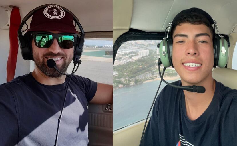 Reichard Stubbe, de 33 años, y Oswald Fuentes Román, de 19 años.