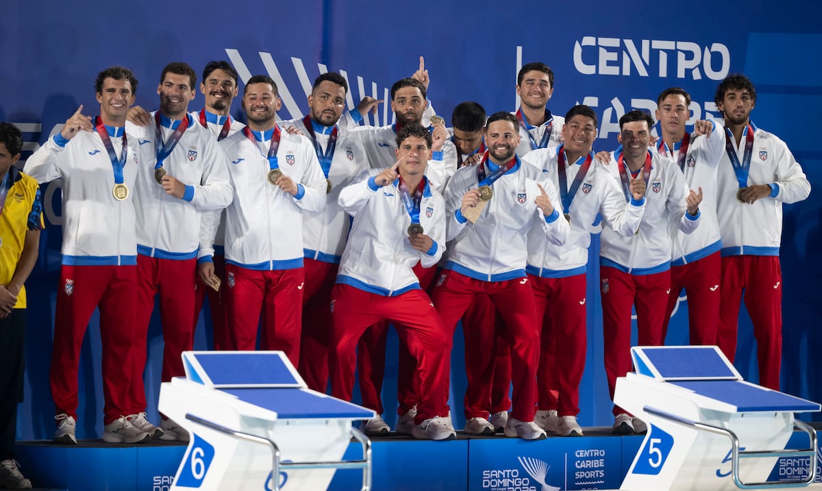 ¡Bicampeones! Puerto Rico se consolida como potencia del polo acuático masculino en CAC 2026