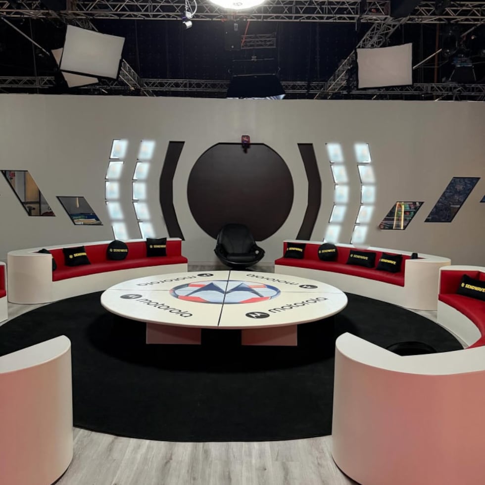 Parte de los estudios de "Planeta Alofoke".