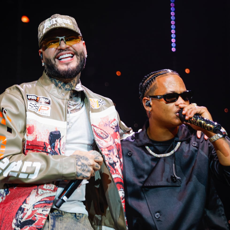 El reguetonero Farruko y la cantante Melina León se unieron a la velada musical de Dalvin "La Melodía" en el Coca- Cola Music Hall, con sus respectivas actuaciones.