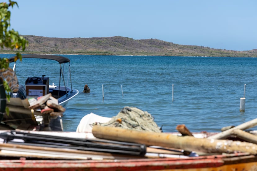 Desde el poblado de Boquerón, donde creció el pescador Jimmy Creitoff Vargas, se observa Punta Melones, zona que sería impactada por el proyecto Esencia.