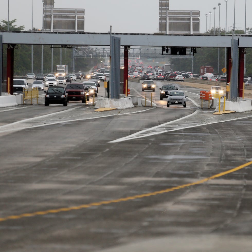 Las transacciones de peaje que se realizan sin balance en la cuenta de AutoExpreso ascienden a un 38% aproximadamente.