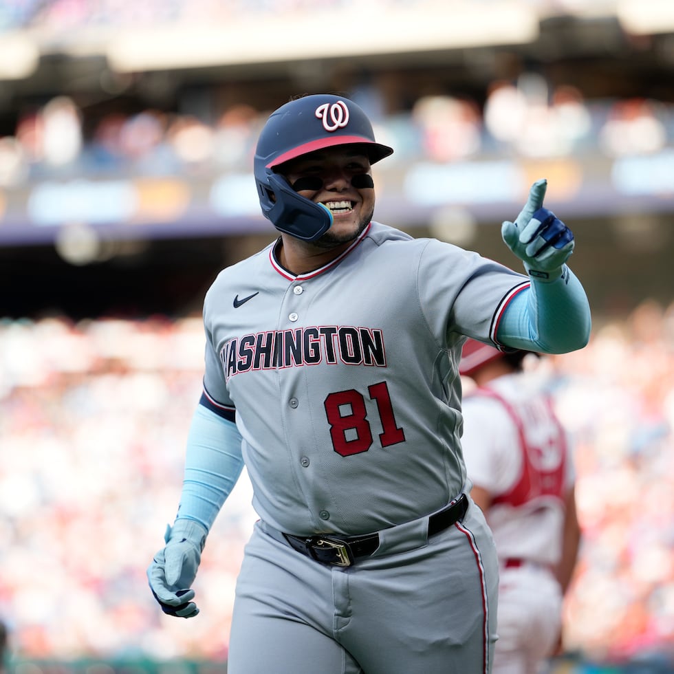El doradeño Abimelec Ortiz debutó esta temporada en las Mayores con los Nationals.