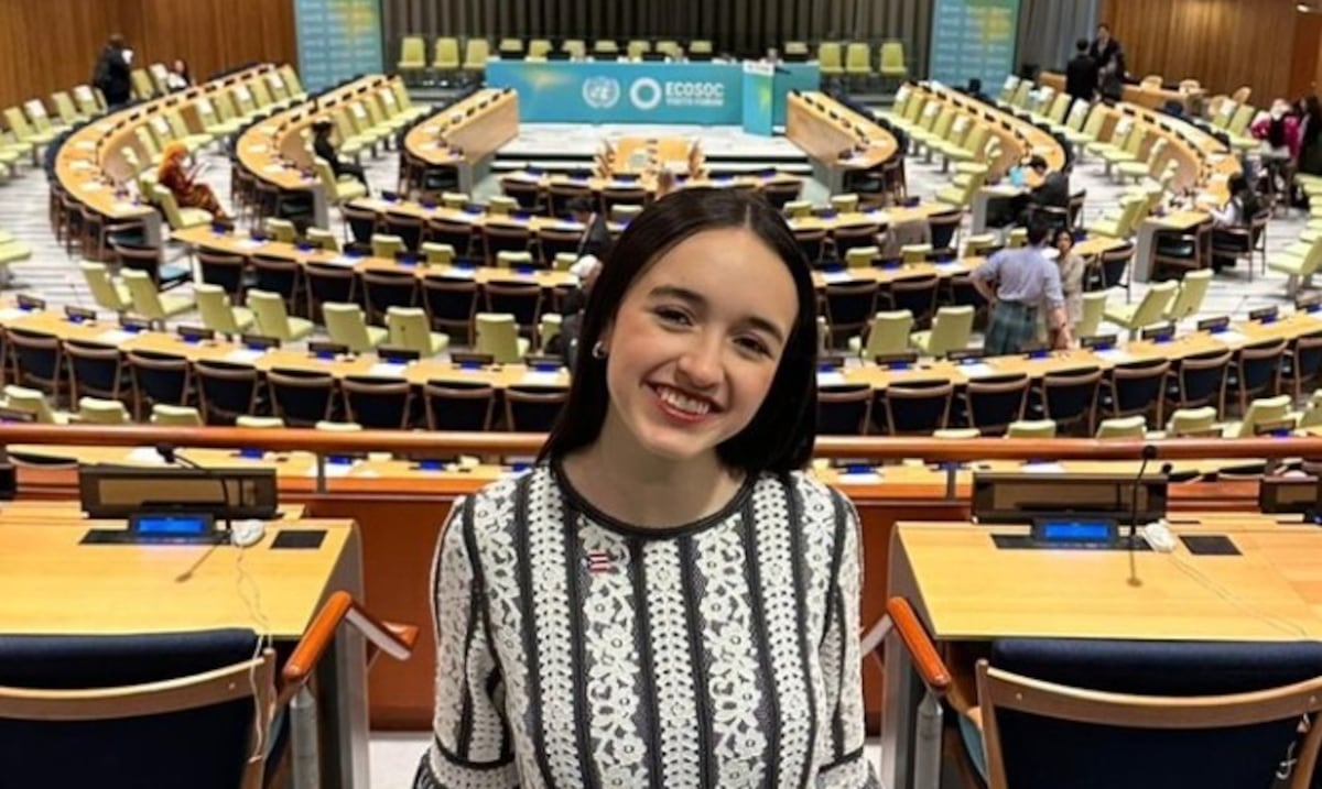 Ackerly Cedeño alza su voz “sobre temas urgentes para Puerto Rico” en Foro Juvenil de la ONU 2026