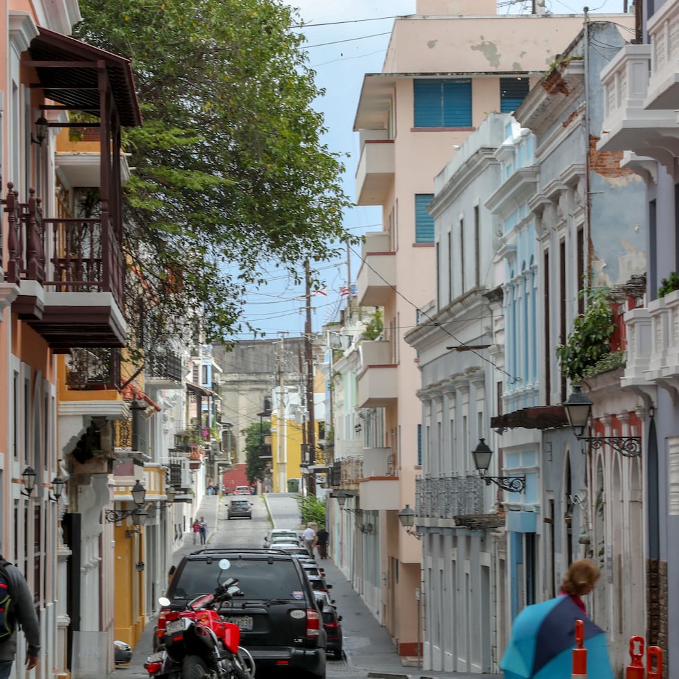 Recorrido por el Viejo San Juan, en San Juan.