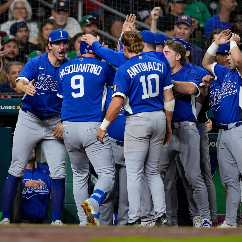El conjunto italiano acumuló 12 jonrones en la primera vuelta en Houston.