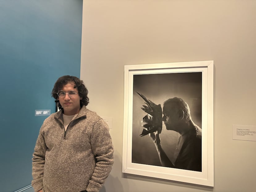 Christian Soto Martin y su fotografía “Diógenes y la Sombra”,