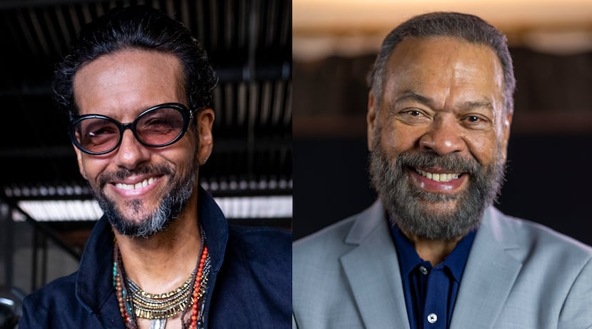 Draco Rosa, a la izquierda, y Ángel "Cucco" Peña, recibirán unos premios especiales como parte de los Latin Grammy 2024.