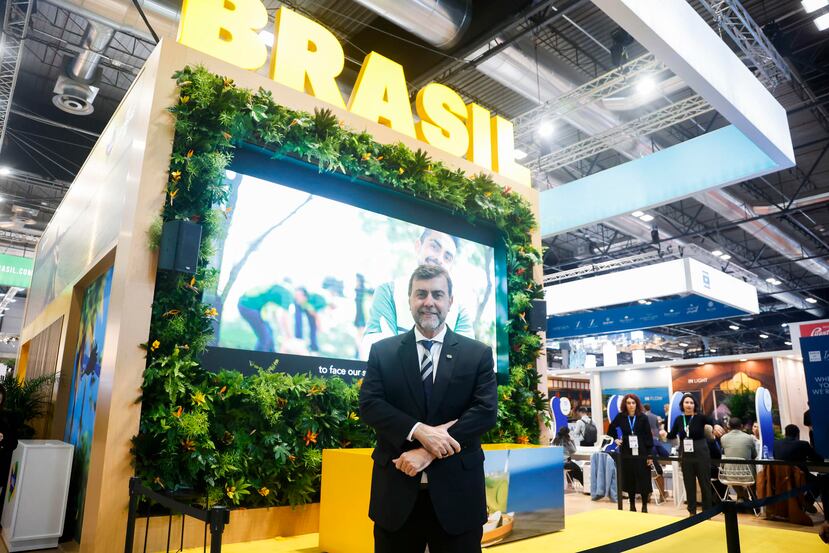 Marcelo Freixo participó en la Feria Internacional de Turismo de Madrid (FITUR 2025) como parte de la delegación brasileña.