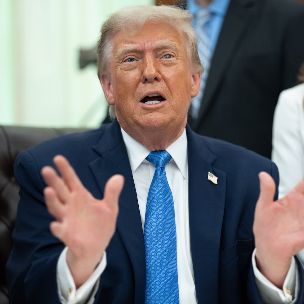 Fotografía de archivo del presidente de Estados Unidos, Donald Trump.