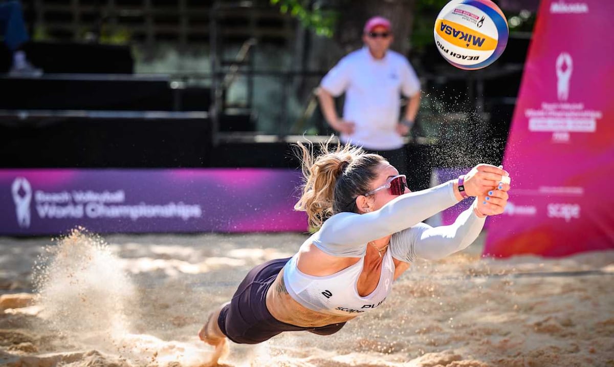 Dupla femenina boricua de vóleibol playero cae ante Cuba en Santo Domingo 2026