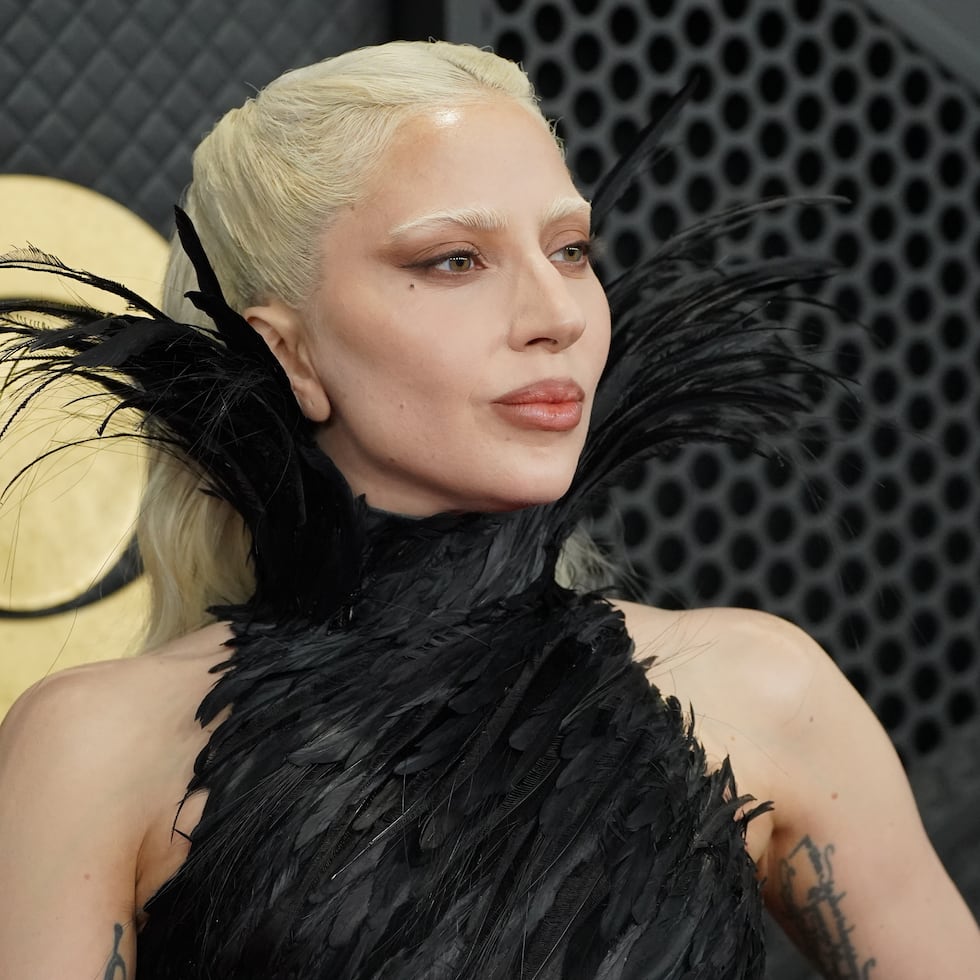 Lady Gaga en la entrega de los Grammy 2026. (Photo by Jordan Strauss/Invision/AP)