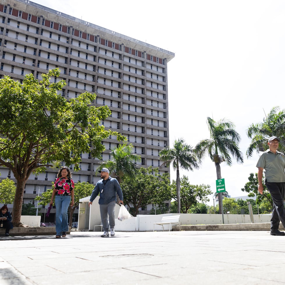 La Autoridad de Edificios Públicos (AEP), propietaria de las dos torres gubernamentales ubicadas en Minillas, es la entidad responsable de suplir materiales y dar mantenimiento a los edificios.