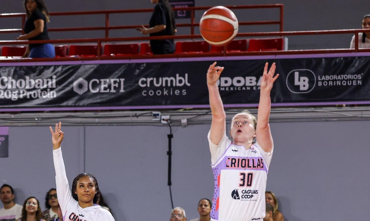Taylor Robertson lidera en triples el BSNF con las Criollas de Caguas