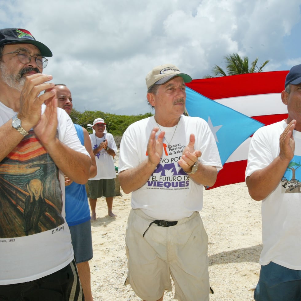 El activista y líder viequense Ismael Guadalupe fue uno de los líderes clave en la lucha por la salida de la Marina de Guerra de Estados Unidos de Vieques.