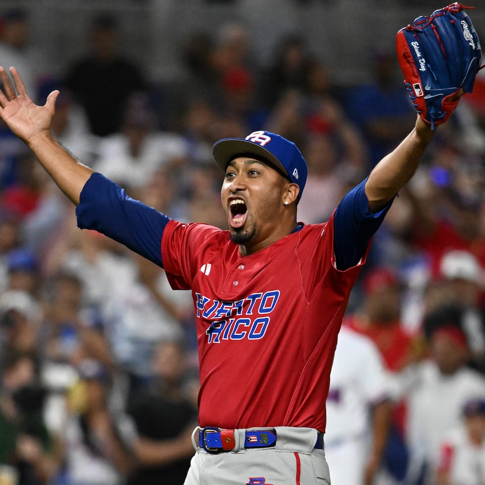 El taponero Edwin "Sugar" Díaz se apresta a lanzar nuevamente con Puerto Rico en el Clásico Mundial de Béisbol.