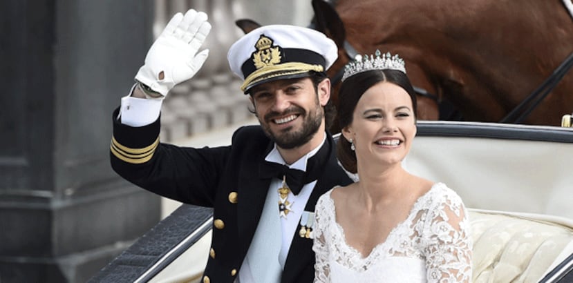Carlos Felipe, de 36 años, es tercero en la línea de sucesión al trono después de su hermana mayor, la princesa a la corona Victoria, y la hija de ésta de tres años, la princesa Estela. (Mikael Fritzon/ TT via AP)