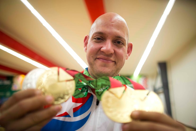 Jean Francisco Pérez (foto) y Cristian Azcona ganaron oro en la modalidad de dobles en los pasados Juegos Centroamericanos y del Caribe de Veracruz 2014.