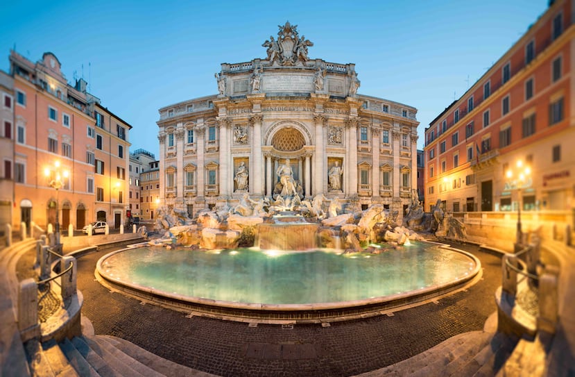 En la Fontana di Trevi se han recogido hasta $ 3,200 en un solo día. (Foto: Shutterstock.com)