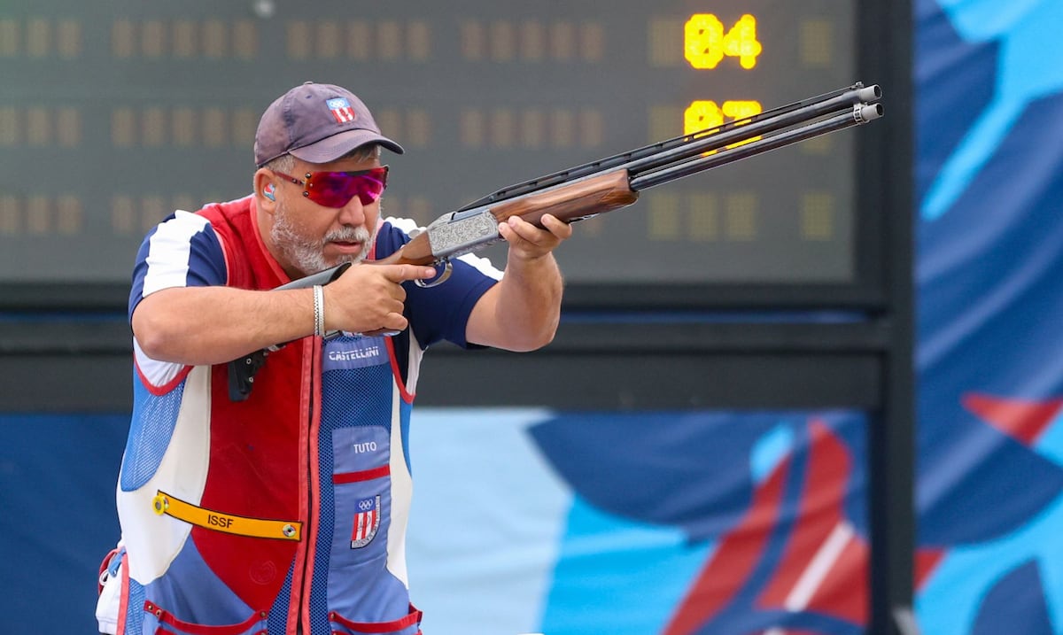 Puerto Rico gana plata por equipos en skeet masculino en Santo Domingo 2026