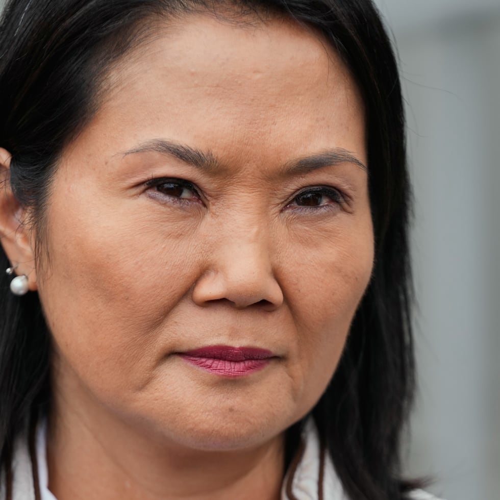 Keiko Fujimori, presidenta de Perú.