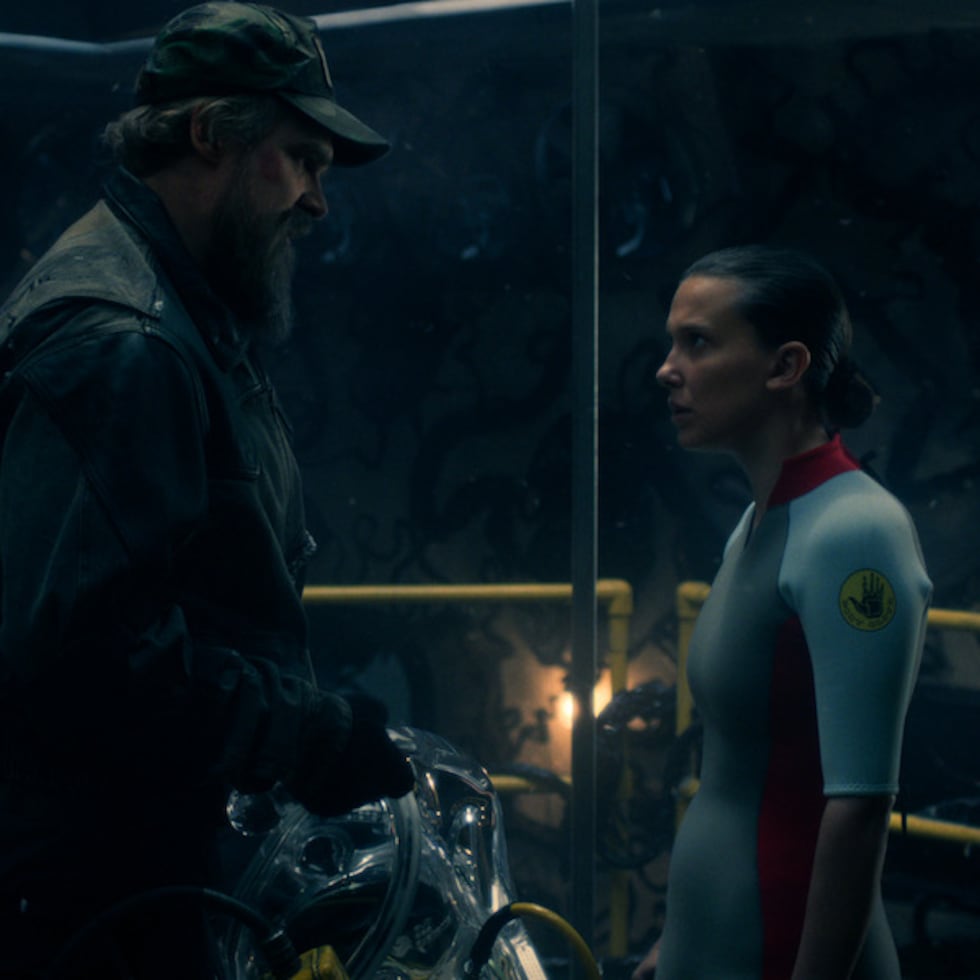 Escena del último capítulos de "Stranger Things 5".