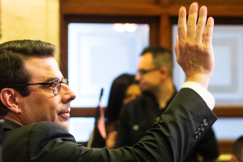 El secretario de la Gobernación, Francisco Domenech, participó el lunes en la sesión especial de la Cámara de Representantes con motivo del 250 aniversario de la independencia de Estados Unidos.