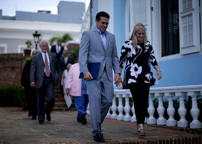 La gobernadora Wanda Vázquez Garced indicó que el exgobernador Ricardo Rosselló Nevares no tendrá escoltas asignadas. (GFR Media)
