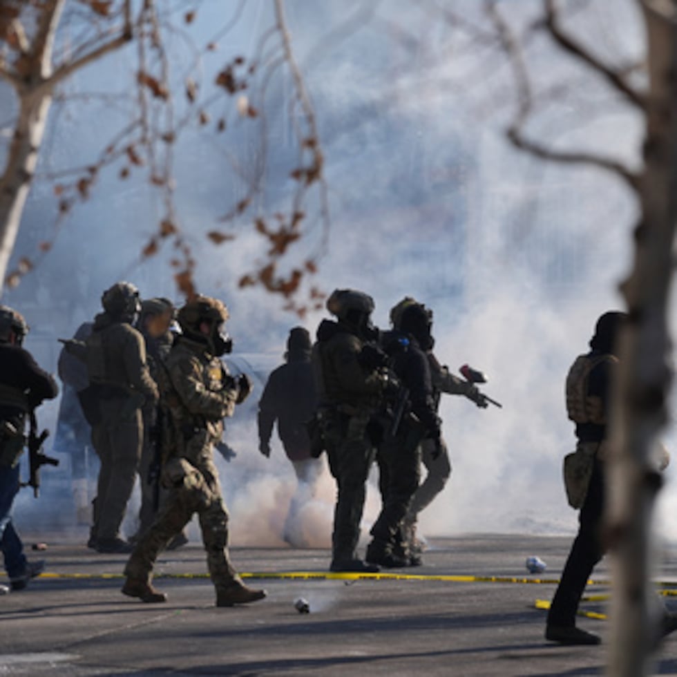 Agentes federales de inmigración han protagonizado eventos violentos durante ciertas protestas en la ciudad contra la política migratorio de Donald Trump.