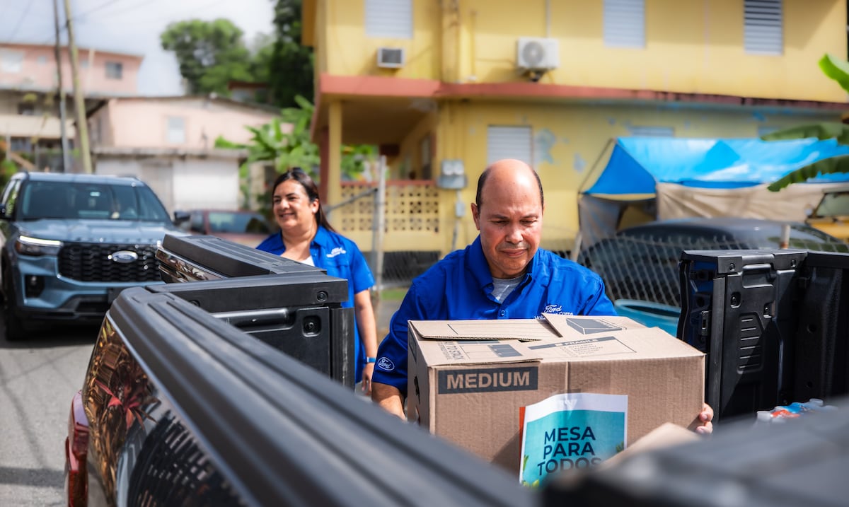 Ford Puerto Rico apoya centros Sor Isolina Ferré con comedor comunitario en Caimito