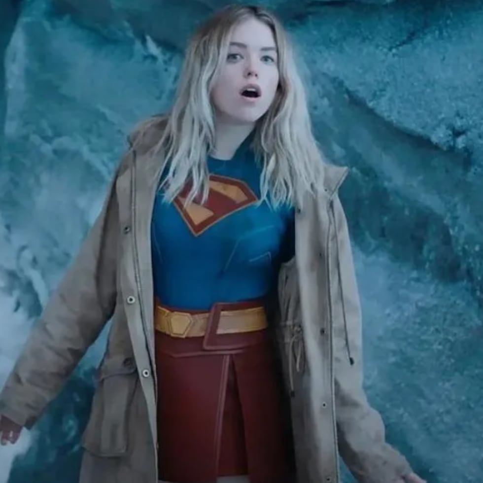 Milly Alcock en el personaje de Kara Zor-El.