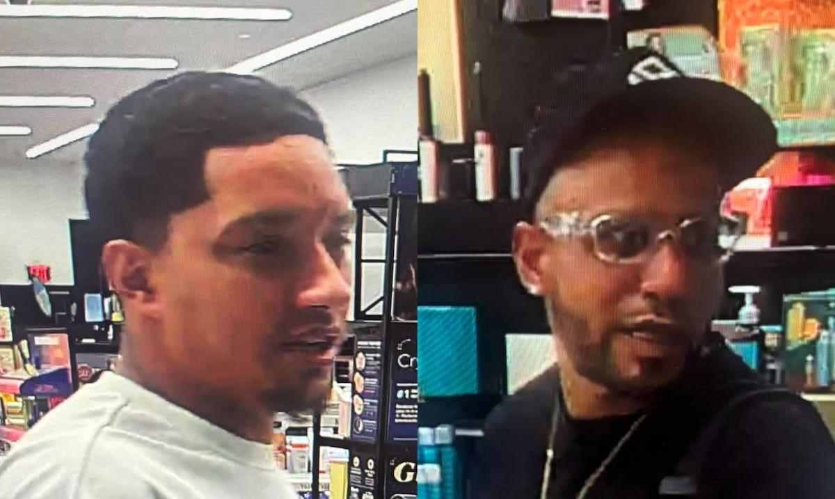 Buscan a dos sospechosos de hurtar más de $1,500 en tienda en Bayamón