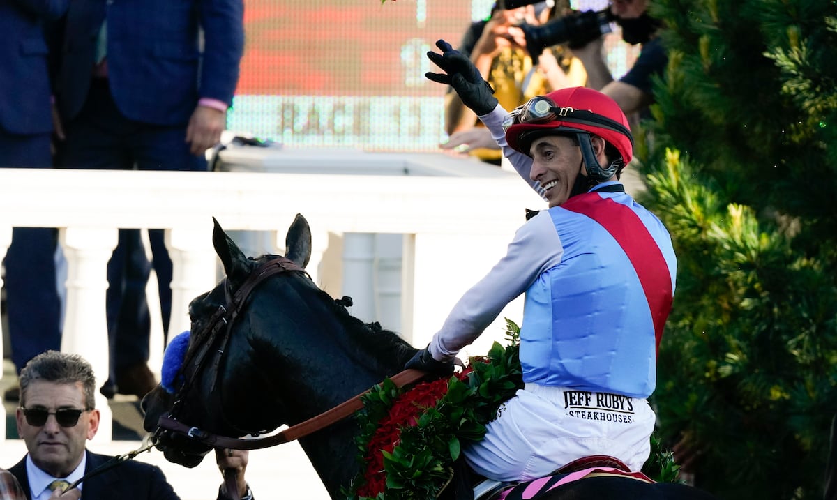 A record seven Puerto Rican jockeys will ride in the Kentucky Derby