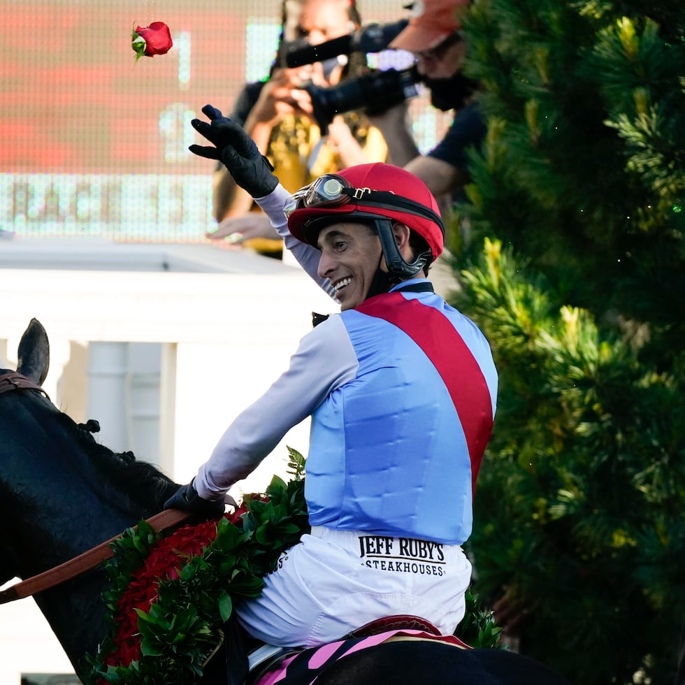 El carolinense John Velázquez totaliza 26 montas en la historia del Kentucky Derby.