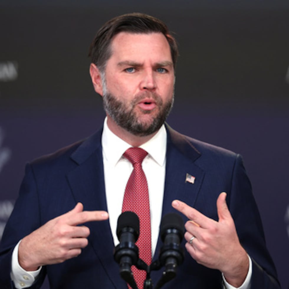El vicepresidente JD Vance.