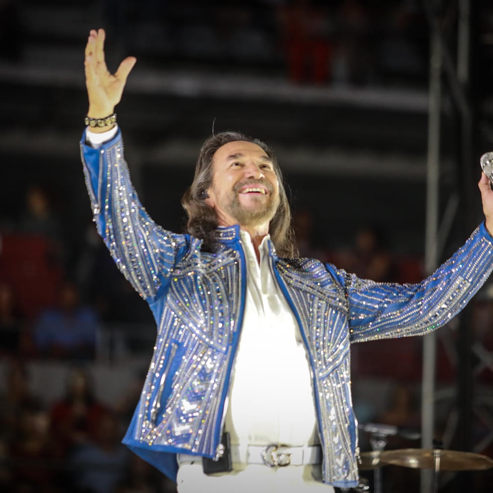 El cantante mexicano Marco Antonio Solís, en una fotografía de archivo. EFE/ David Guzmán.