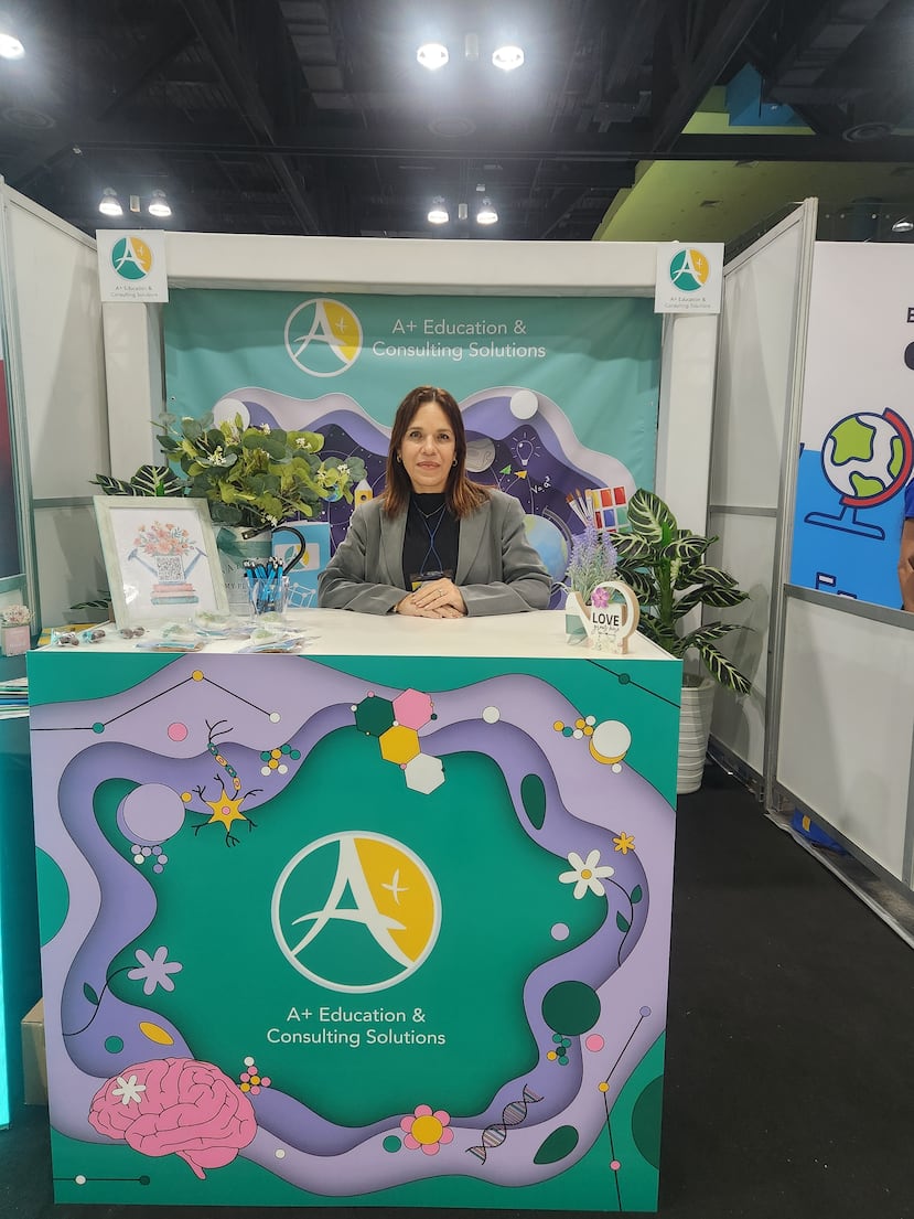 A+ Education & Consulting Services contó con un exhibidor durante el Congreso Educativo de la Asociación de Educación Privada, celebrado recientemente en el Centro de Convenciones de Puerto Rico, en Miramar.
