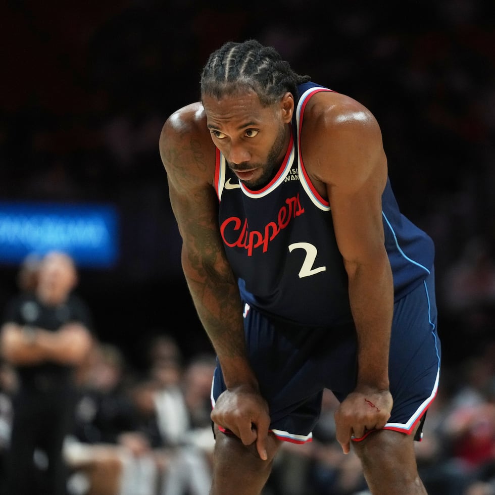 Kawhi Leonard, de los Clippers de Los Ángeles.