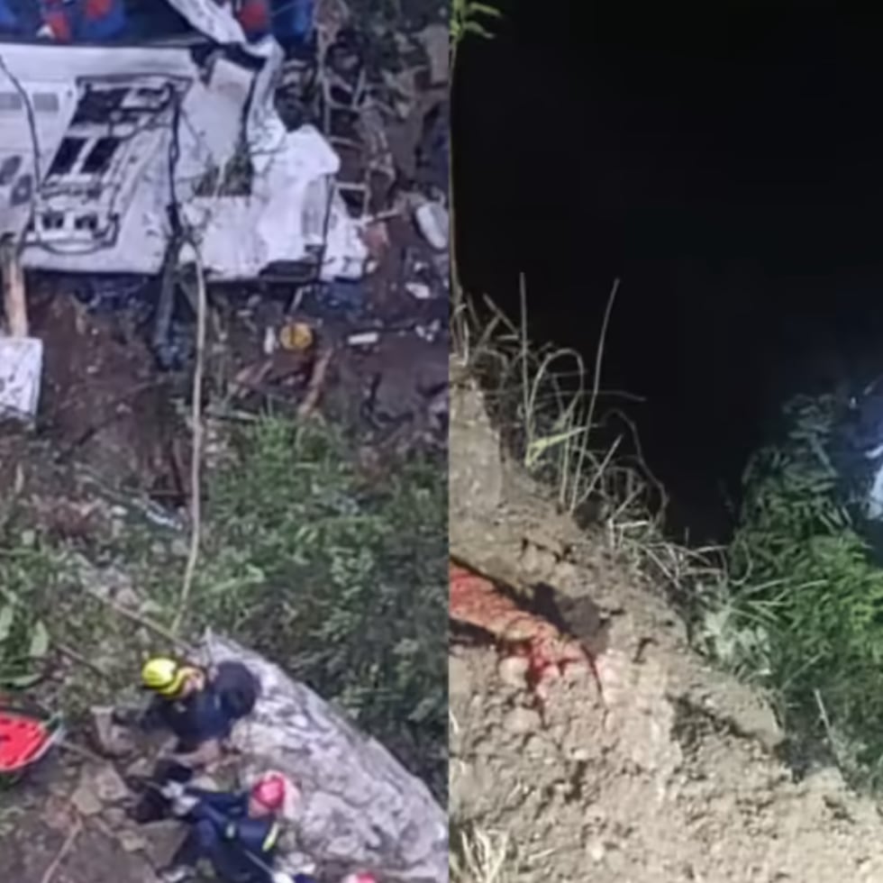 En el vehículo viajaba un grupo de estudiantes que regresaban de una excursión.