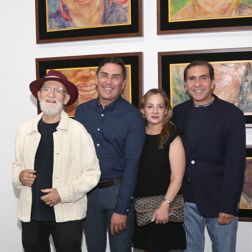 Maestro Antonio Martorell, Dr. Melvin Hernández, Jenny Alsina y Dr. José De Jesús.