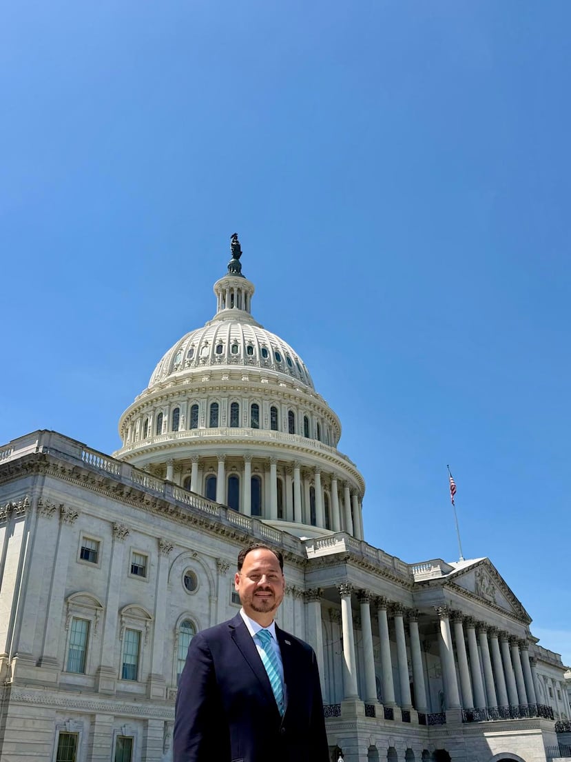 El presidente de la Asociación de Laboratorios Clínicos de Puerto Rico, Felipe Cintrón, encabezó reuniones de su organización esta semana en el Congreso.