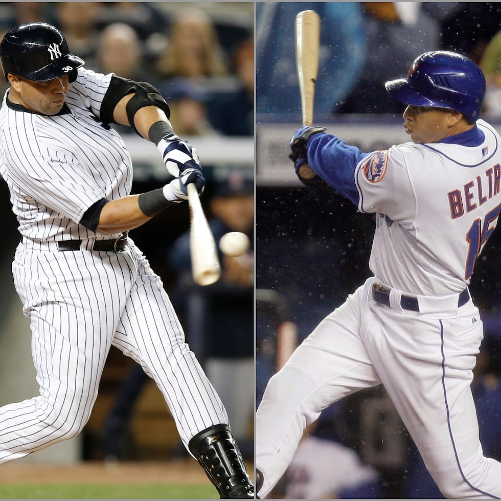 Carlos Beltrán acumuló mejores números de poder bateando a lo zurdo, que a lo derecho, su mano natural, incluyendo 311 de sus 435 cuadrangulares.