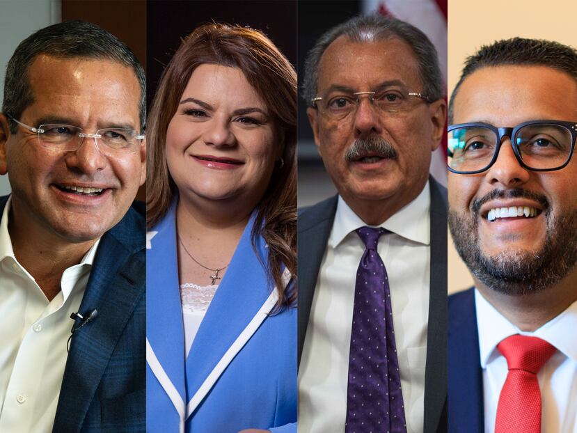 Pedro Pierluisi, Jenniffer González, Juan Zaragoza y Jesús Manuel Ortiz.