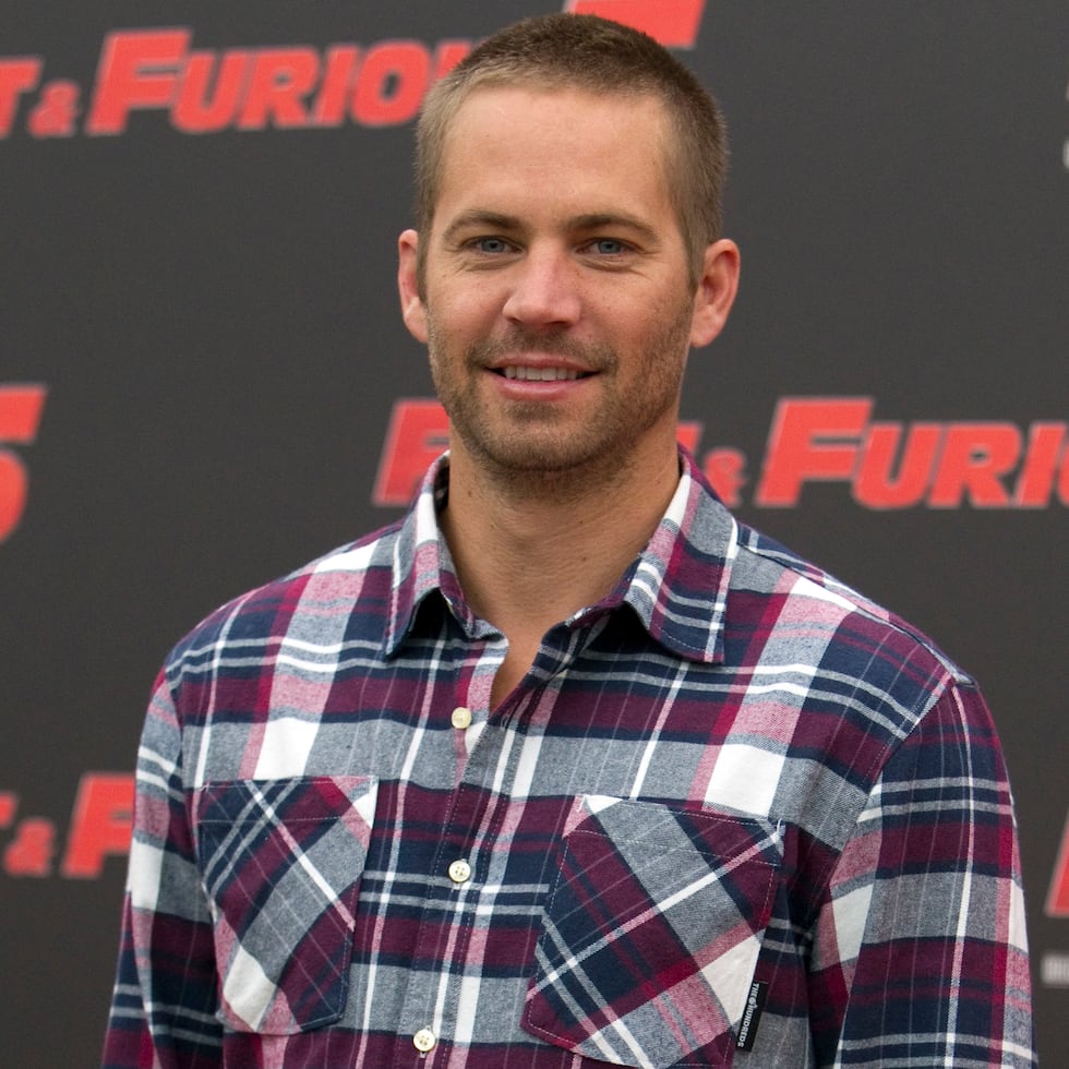El fenecido actor Paul Walker.