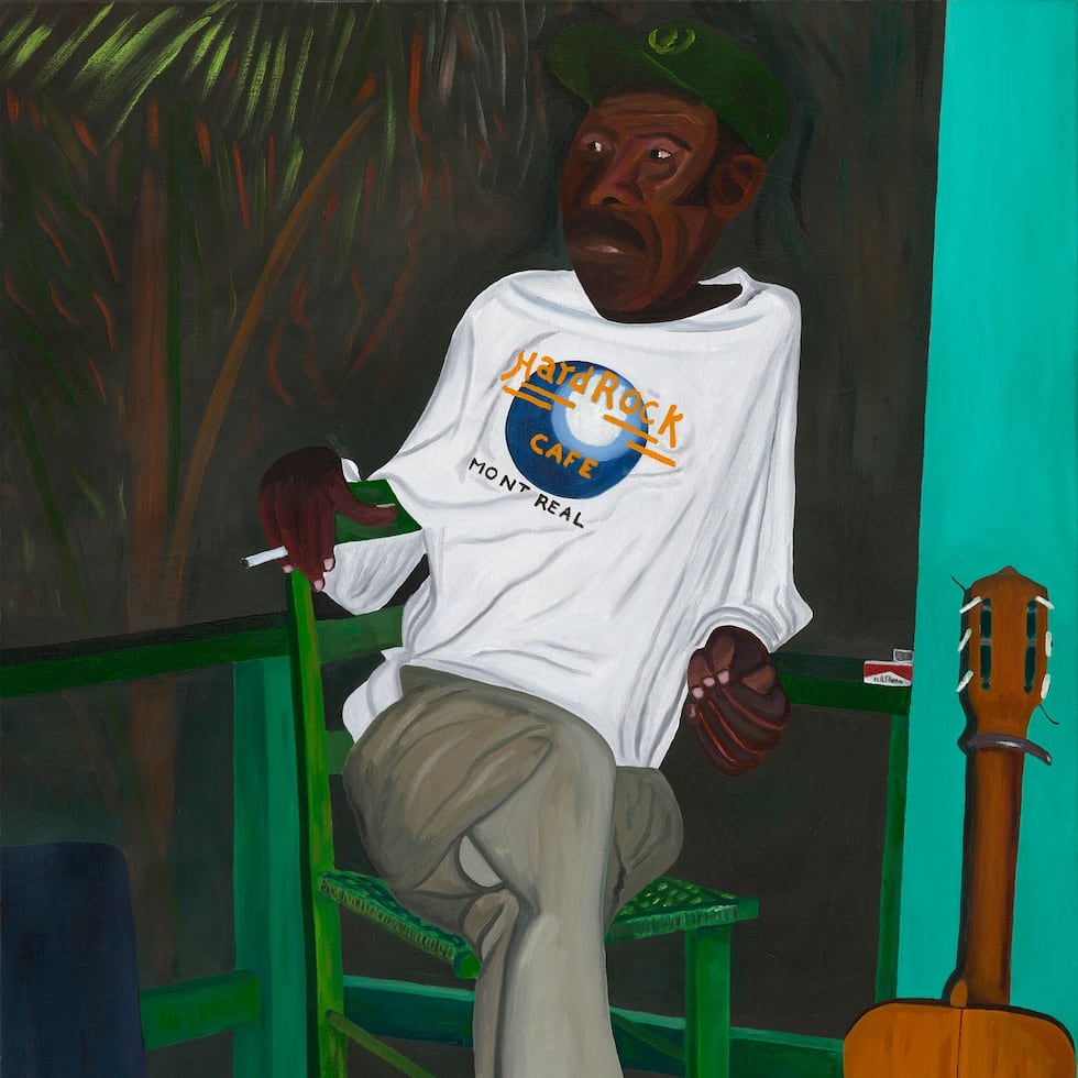 Trilogía de la Noche II, Pedro Fermín (papón), obra de Rafael Ferrer de 1993.