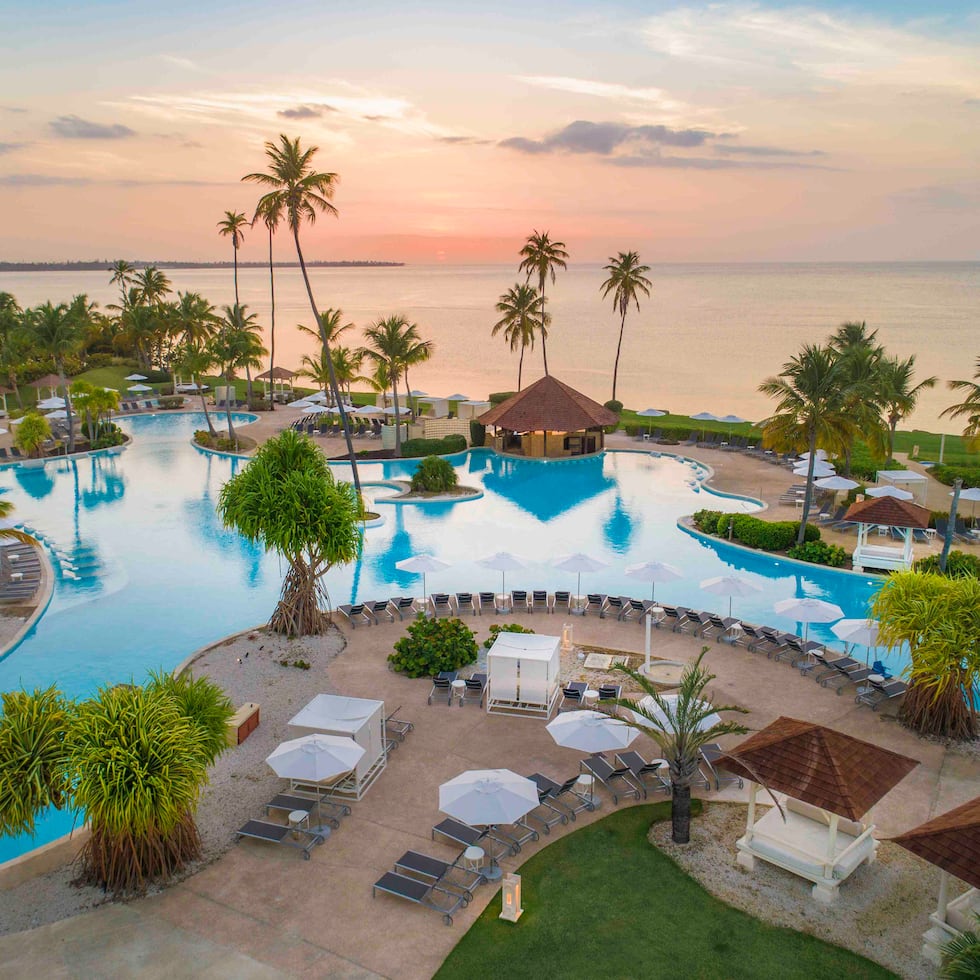 El Hyatt Regency Grand Reserve, en Río Grande, llevaba tres años en venta. En la foto, parte del área de la piscina.