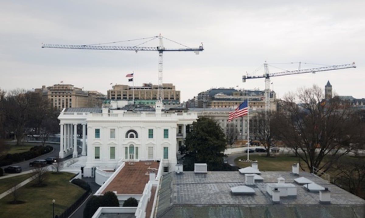 Juez ordena paralizar la construcción del salón de baile de Donald Trump en la Casa Blanca