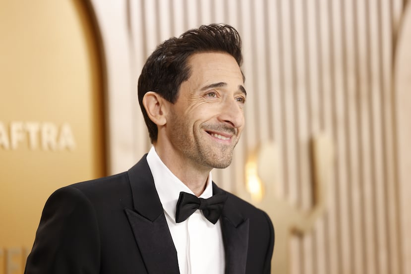 Adrien Brody es el protagonista de la película "The Brutalist".