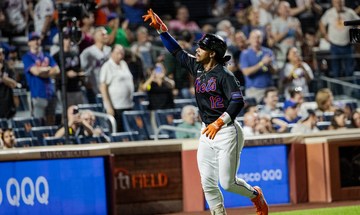 Francisco Lindor y los Mets conectan cinco jonrones en victoria 10-6 sobre Giants