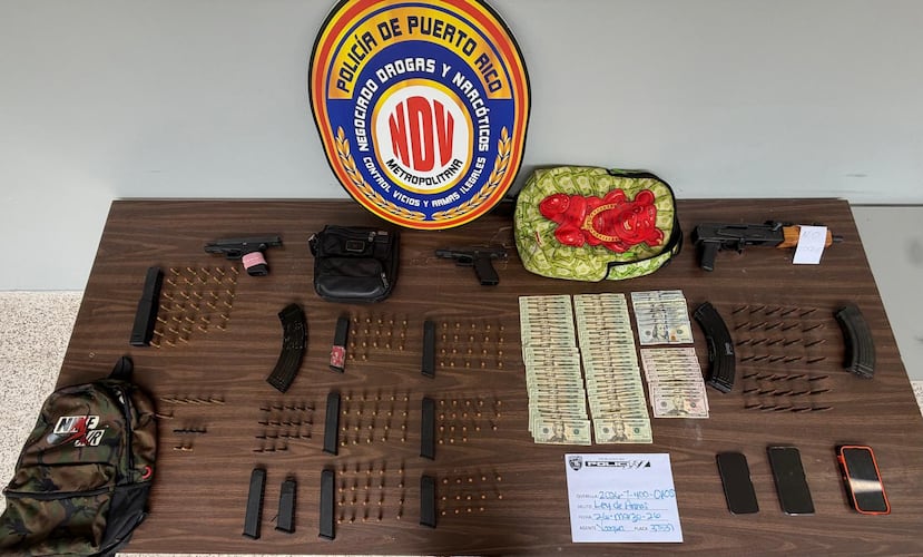 Lo que alega la Policía que ocupó durante la intervención.